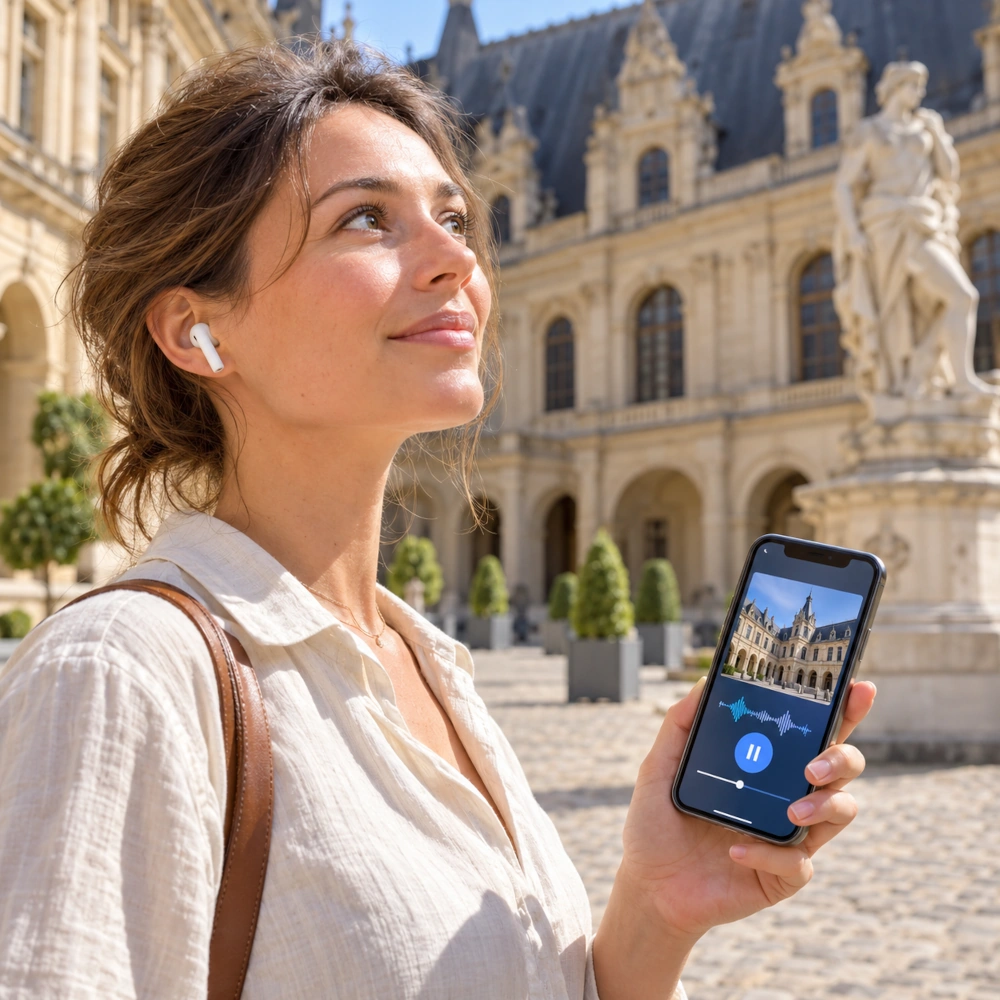 Patrimoine audioguide smartphone